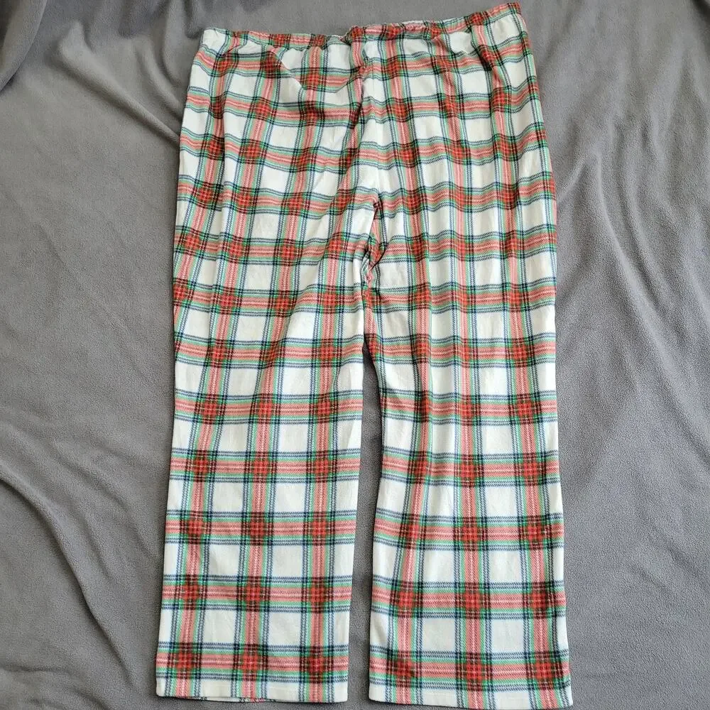 TARGET WONDERSHOP Sleepwear Bottom Tartan Plaid Flannel Womens 4X Holiday Winter